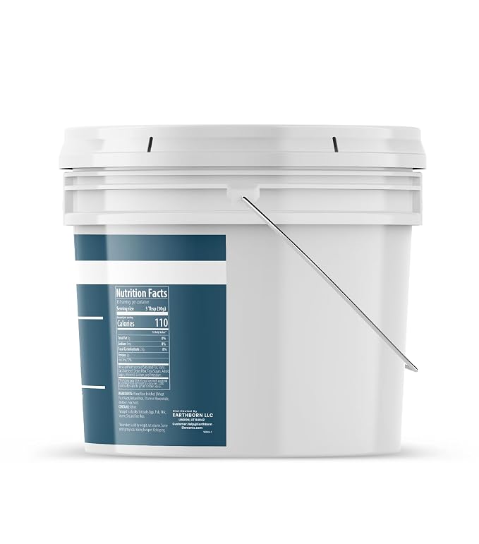 Earthborn Elements Pastry Flour, 2 Gallon Bucket, Baking, Flaky Pastry