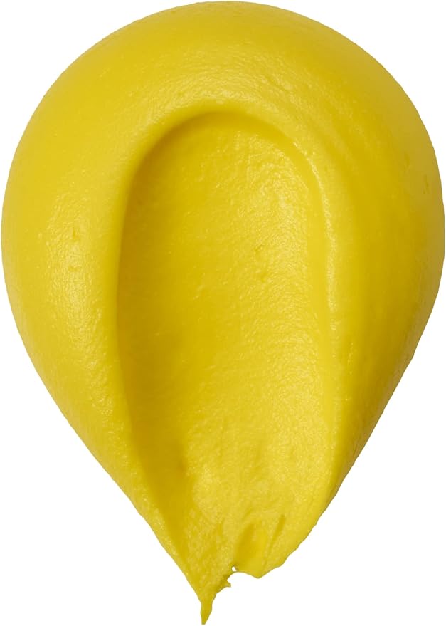 DecoPac Food Coloring | Paste Made In USA With Intense Colors, Food Color (Lemon Yellow) 16oz Lemon Yellow Food Coloring For Bakers