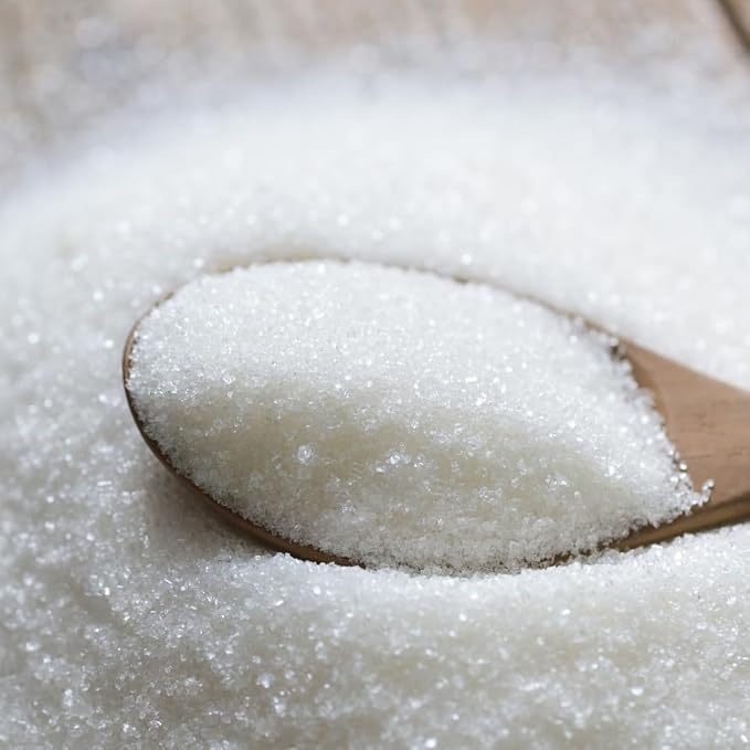 GranAroma Sanding Sugar, Decorative, Cookies & Sweets (White) (1.1 Pound) (White)