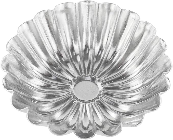 20Pcs Egg Tart Molds, Mini Tart Pan Aluminium Pie Tins Cupcake Cake Baking Cups