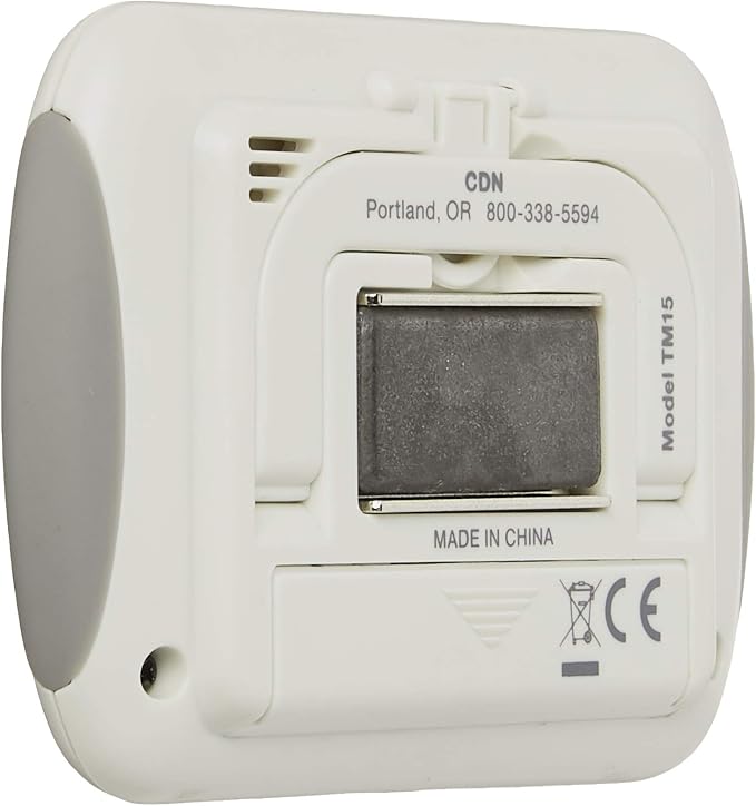 CDN Extra-Big Digit Timer | Counts Up & Down, 100 Minutes by Minutes & Seconds, Extra-Large Digits, Loud Alarm, Stand, Hang, Magnet Mounting, Perfect for Batch Baking - TM15
