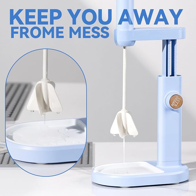 LET'S RESIN Liftable Mixer Stand, 0-2.95in Height Adjustable, Free Your Hands Mixer Stand, Resin Molds, DIY Crafts