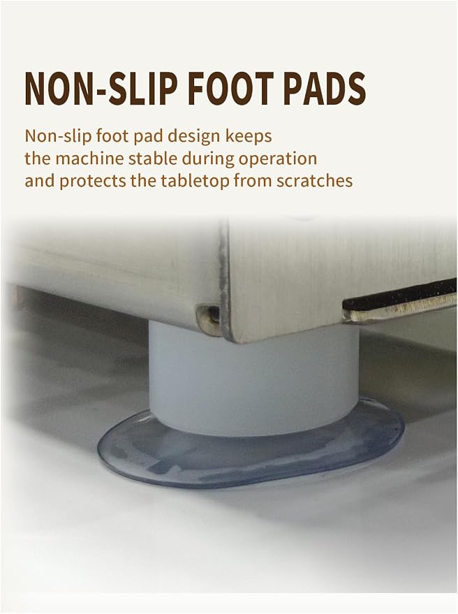 304 Stainless Steel dough Sheeter and Fondant Roller, fondant non-stick roller Manual,1-20mm Adjustable Thickness, 2 board 31.5inch, frosted and smooth boards