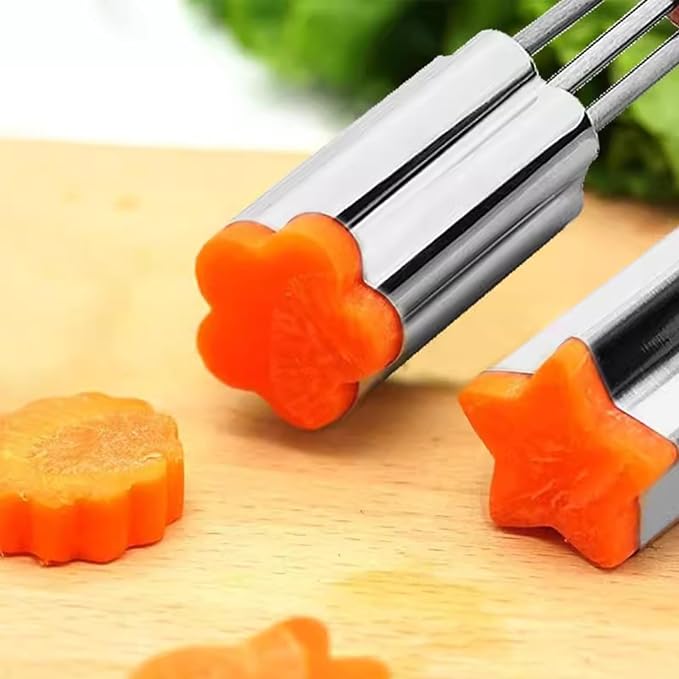 Cupcake Corer, 3 Pcs Plunger Cutter Pastry Corer, Digging Holes Tools Muffin Cake Filling Tool Mini Cupcake Hole Punch for DIY Baking Filling and Decorating, Flower, Star, Heart