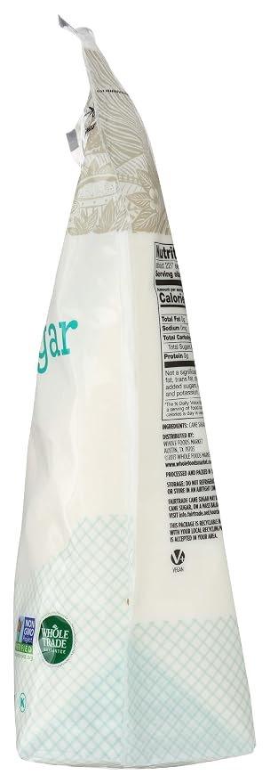 365 by Whole Foods Market, Cane Sugar, 64 Ounce (Pack of 2)