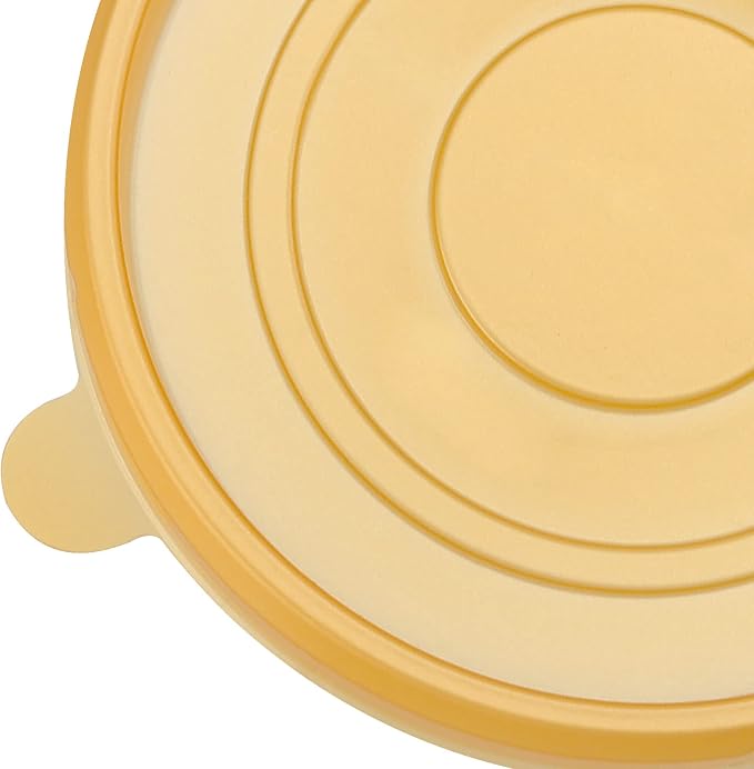 200 Pack Plastic Mini Cake Box, Clear Cupcake Box with Dome Lids, Round Cupcake Boxes Plastic Cupcake Holders for Mooncakes, Cookies, Desserts, Gold Base