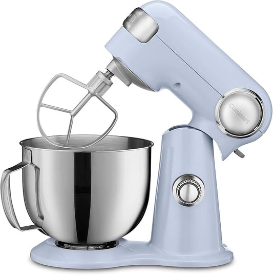 Cuisinart SM-50BLU Precision Master 5.5-Quart Stand Mixer, Frosted Blue