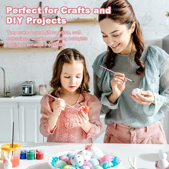 30Pcs Cake Decorating Brushes,Food Safe Cookie Paint Brushes Kit,with 3pcs Cake Carving Tools,Multi Function Fondant Cookie Icing Pastry Brush,DIY Painting Tool for Baking Craft