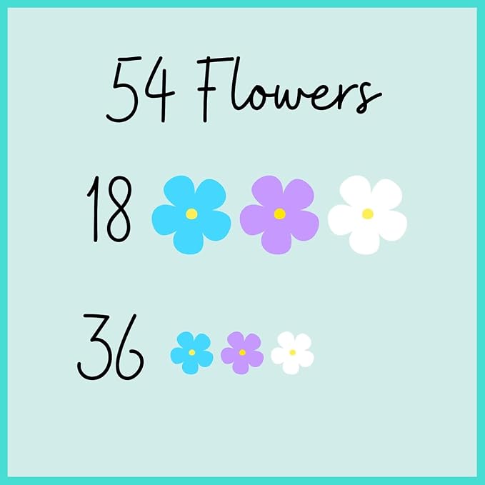 Royal Icing Blossoms | Mini Edible Flowers | Edible Roses | White Wedding Flowers | Cake Sprinkles | Bulk Sprinkle Mix | by Simply Sucré (108 Flowers, Winter Blossoms)
