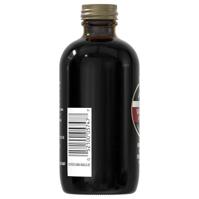 McCormick Gourmet Collection Vanilla Extract, Pure, Our Best Herbs & Spices, Crafted in Small Batches with 100% Madagascar Vanilla Beans, Elevates Cookies, Pancakes, Waffles, Coffee, Sauces, Glazes, and More, 4 fl oz