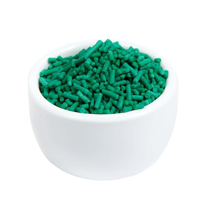 O’Creme Green Sprinkles – 5 Pounds for Cake Decorating – Kosher Pastel Sprinkles for Cupcakes, Cookies, Cakes, Ice Cream