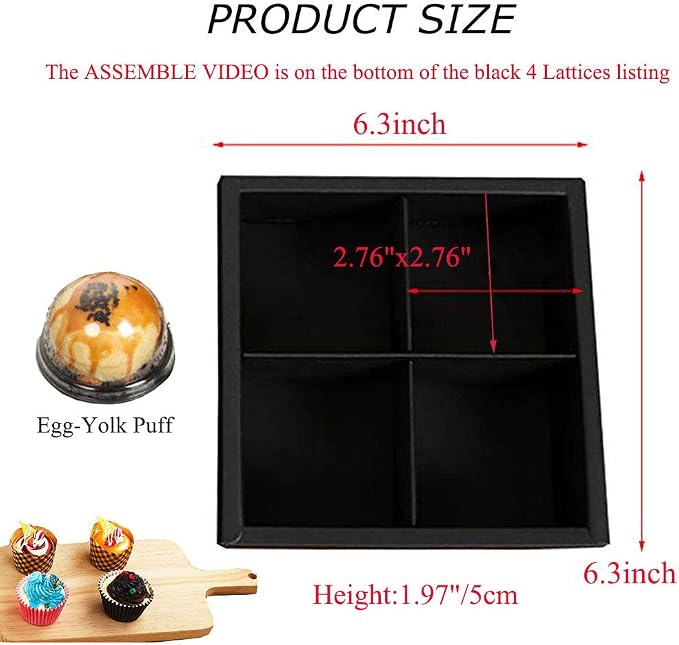 15 Packs Cupcake Boxes with Inserts and Display Windows,Food Grade Paper Treats Gift Boxes,Cupcake Containers for Baking Pastries Goodies Biscuits(4 Lattices)