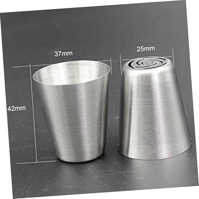 Large Piping Tip Couplers 4pcs Russian Nozzles Couplers Nozzle Converter Cake Decorating Converter