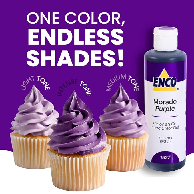ENCO Gel Food Coloring 8.8 oz (Purple)
