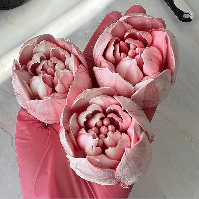 1 Piece Stainless Steel XXL Russian Flower Icing Tip,Pastry Frosting Piping Nozzle for Cake Marshmallow Bouquet, Flower Frosting Nozzles for Decorating,Cake Icing Tips