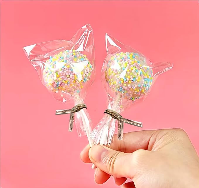 Mini Skater 4" Metallic Twist Ties Foil Bread Ties for Packaging Bakery Candy Goodies Cookies Gift Cellophane Treat Bags Christmas Wedding Party Favor Supplies,500Pcs (Rose Gold)