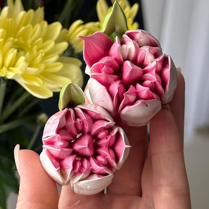 Extra Large Russian Piping Tips - Stainless Steel Flower Nozzles Set for Cake Decorating, Rose & Floral Icing Tips for Cupcakes, Cookies Professional Baking Tools (XXL, Style 41)