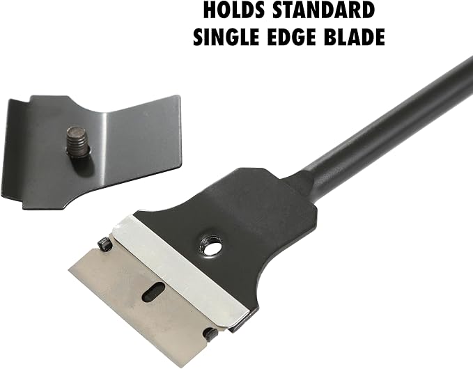 OEMTOOLS Razor Blade Scraper Tool, Includes Razor Blades, Sure-Grip Handle