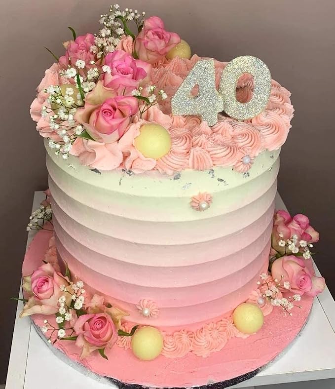 9 inch Stainless Steel Scallop Cake Comb Metal Cake Scraper Cake Buttercream Icing Smoother Frosting Sculpting Decorating Tools