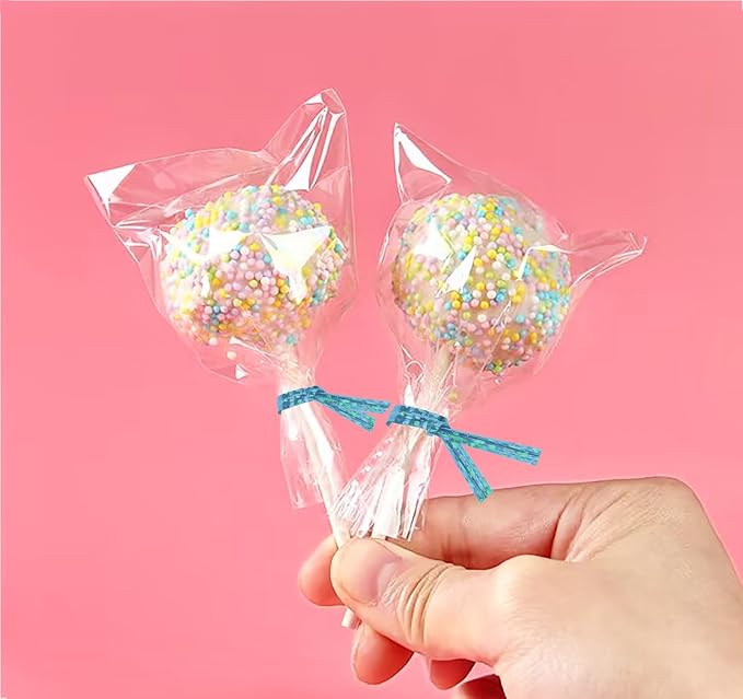Mini Skater 4" Metallic Twist Ties Foil Bread Ties for Packaging Bakery Candy Goodies Cookies Gift Cellophane Treat Bags Christmas Wedding Party Favor Supplies,500Pcs (Blue)