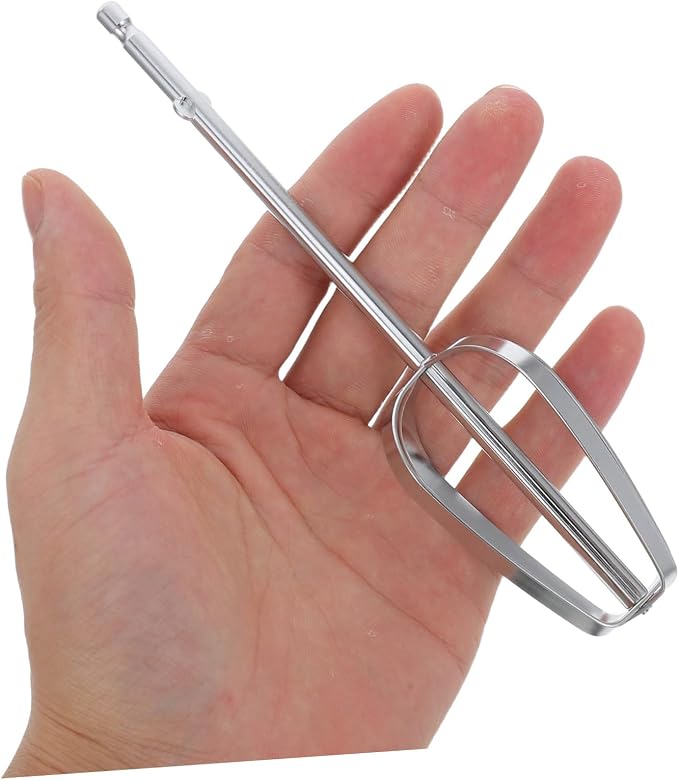 VICASKY 2pcs Egg Beater Parts Hand Mixer Beaters Stainless Steel Whisk for Electric Handheld Mixers