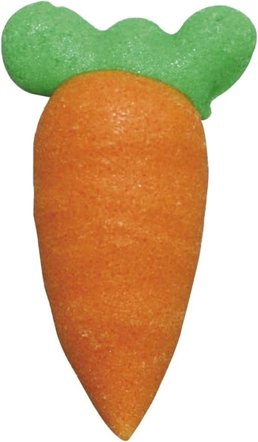 Culpitt 381 Carrot Sugar Pipings 12 Pack, 2.5 Centimetre, Orange