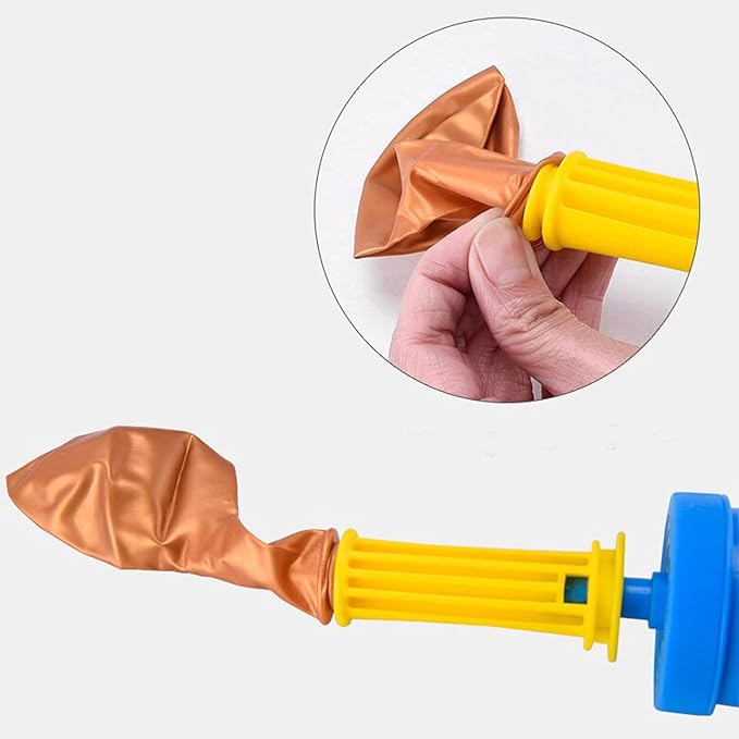 Balloon Pump Hand,Balloon Hand Pump Two-Way Dual Action,Air Pump for Balloons for Birthday Party Decorations, Portable Hand Pump for Balloons. (Pack of 1)