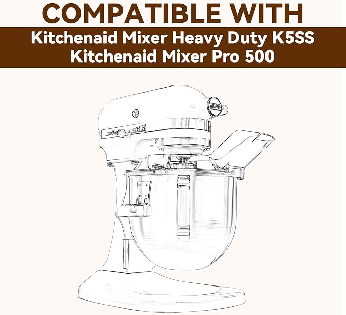 Appliance Slider for Kitchenaid Mixer, Stand Mixer Accessories for Kitchenaid Mixer Heavy Duty K5SS & Kitchenaid Mixer Pro 500