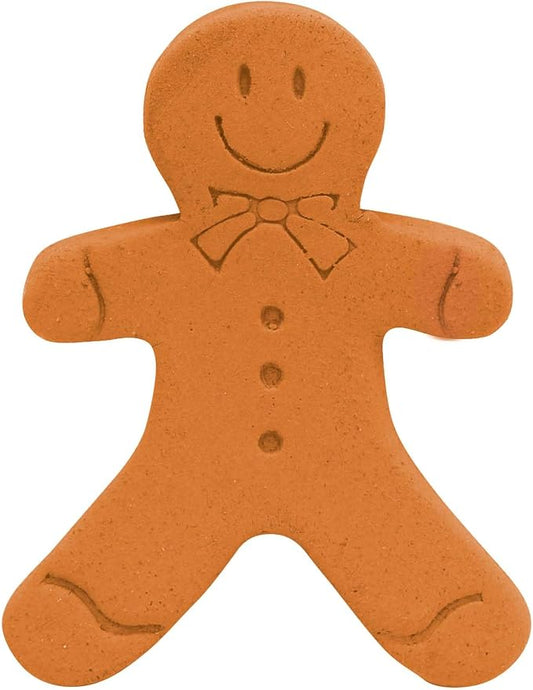 Mrs. Anderson’s Baking Brown Sugar Saver and Softener, Terracotta Clay, Gingerbread Man Design