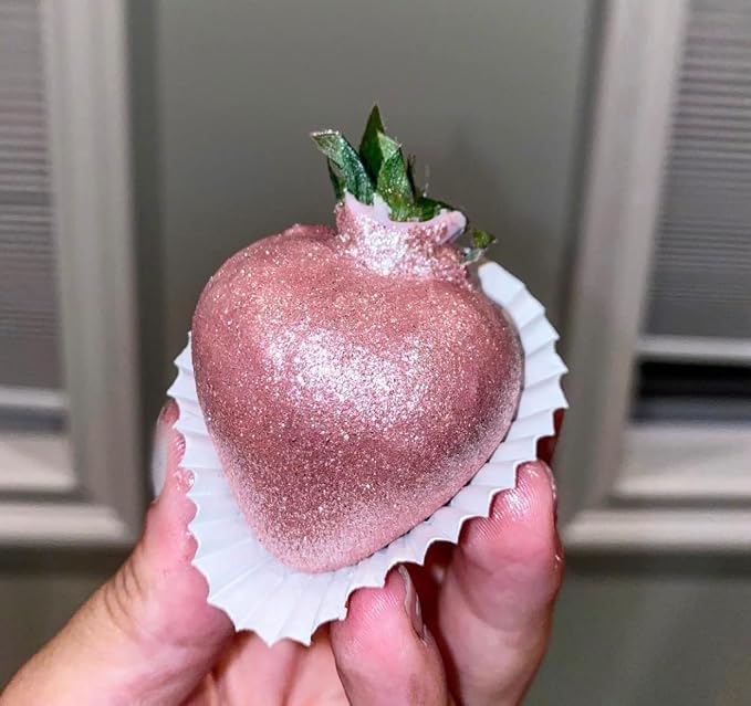 Edible glitter for cocktail bombs, edible glitter for drinks, Metallic Food paint 5 gr each jar for cake decoration, cupcake, drinks, strawberries, jelly shot decoration, Glitter food paint Food grade 100% edible cocktail glitter, Kosher and Halal Cert...