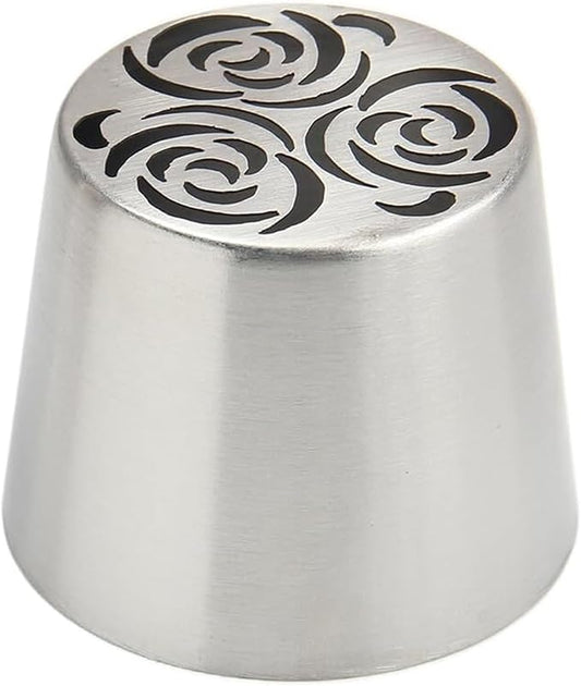 Piping Nozzle Extra Large Russian Piping Tips for Stainless Steel Flower Frosting Nozzles Cake Decorating Baking tool for Buttercream, Cupcakes Cookies Icing Tips