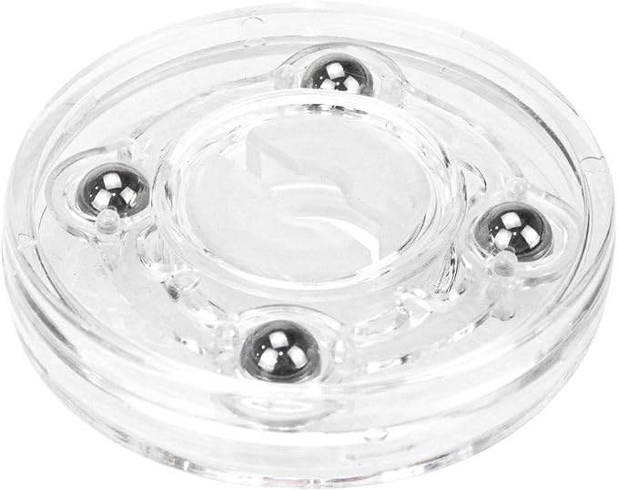 4Pcs Plastic Turntable 2-Inch Acrylic Turntable Heavy Duty Organizer Bearings Hardware for Kitchen Spice Rack Table Cake (Clear)