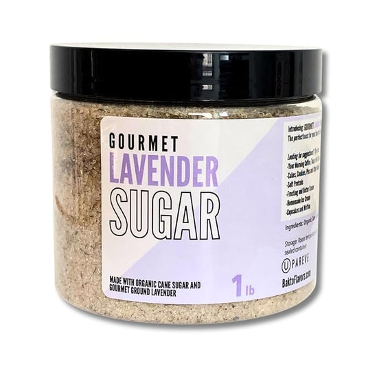Gourmet Lavender Sugar - 1 lb Jar