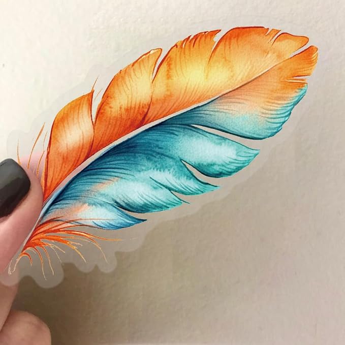 100Pcs Bowknot&Feather Transparent Stickers for Kindle, Bow Tie and Plume Aesthetic Self-Adhesive Scrapbooking Stickers Supplies Journal Stuffers for Adult Card Making Letters DIY (Bowknot)