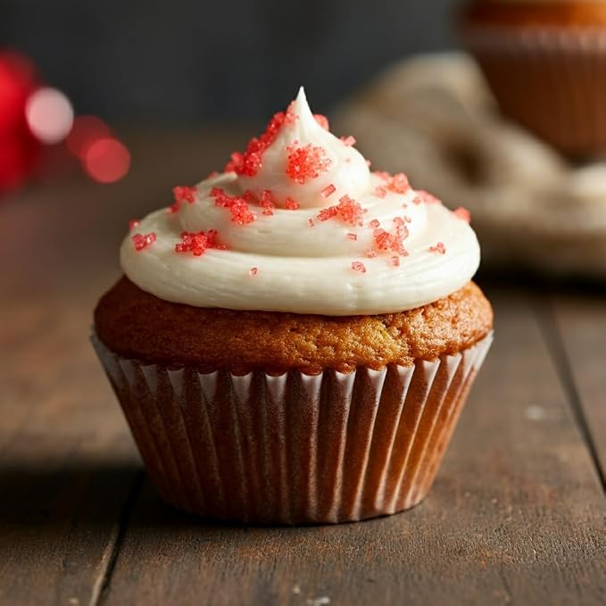 Bakerpan Red Sugar Sprinkles for Baking - 7 oz Coarse Sparkling Decorating Sugar Crystals for Baking Topping, Cookies & Cupcakes | Kosher, Gluten-Free, Made in USA