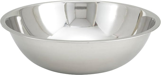 Winco 16 Quart Heavy-Duty Stainless Steel Mixing Bowl