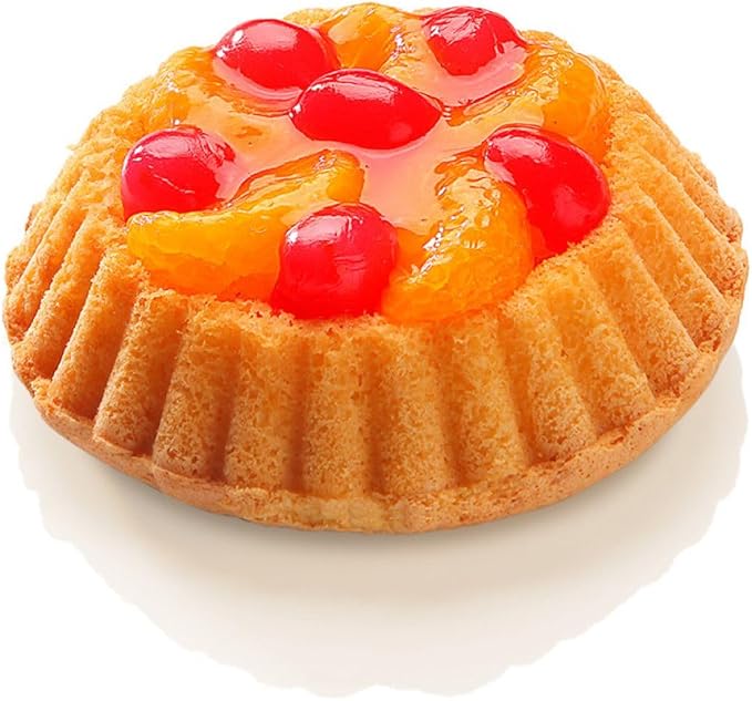 Zenker Non-Stick Carbon Steel Mini Tart Pans, 4-Inch Diameter, Set of 6