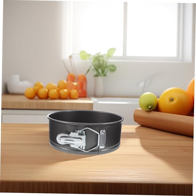 SOLUSTRE Detachable Bottom Stainless Steel Cake Mold Leakproof Round Pan for Cheesecake Birthday Christmas Baking