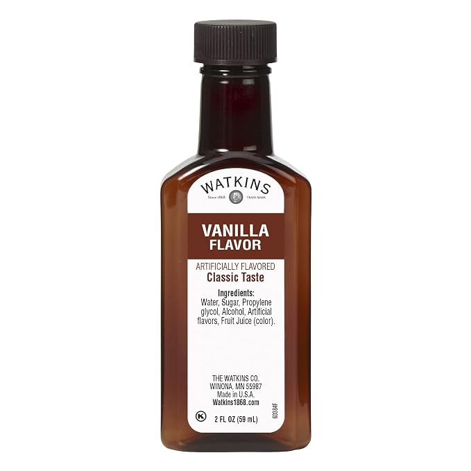 Watkins Vanilla Flavor, 2 oz. Bottle, 2-Pack