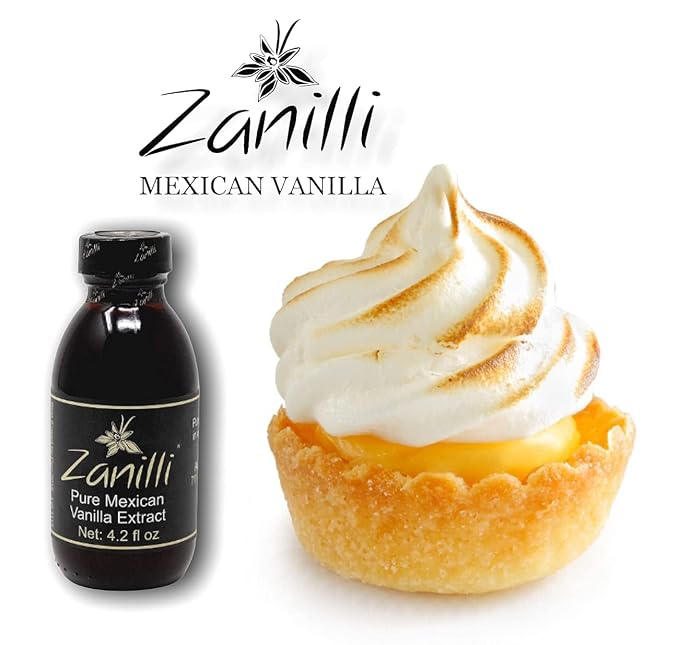 Zanilli Mexican Vanilla Extract - 8.4fl oz - Papantla Mexico Pure Vanilla Extract for Baking - No Sugar Added - Gluten Free