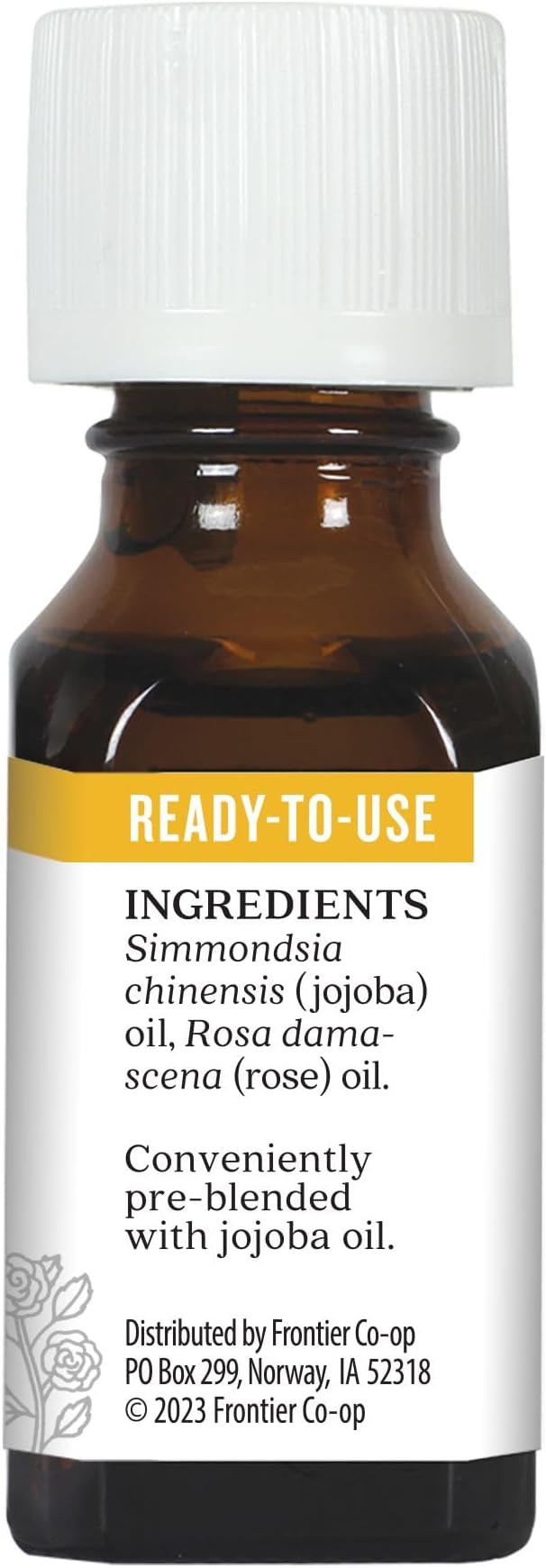 Aura Cacia Pure Aromatherapy, Rose Otto, Balancing.5-Ounces