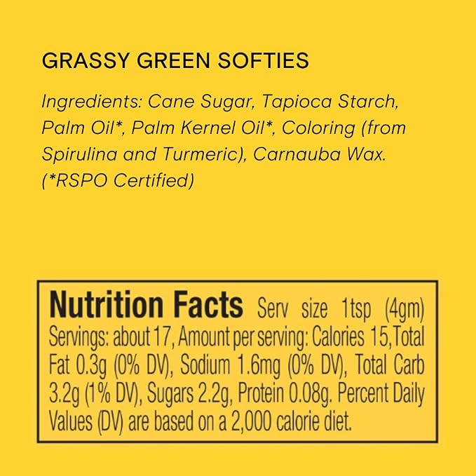 Sprinkle - Grassy Green Softies, 3oz