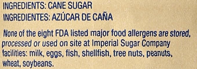 Imperial Sugar Dixie Crystals Extra Fine Granulated Sugar, 2 lb