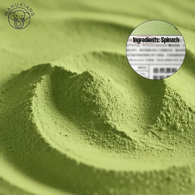 MAHUXIANG Organic Spinach Powder (35.2 oz / 1000 g) — Single-Ingredient Spinach Powder for Cooking & Baking, No Added Ingredients, Gluten-Free