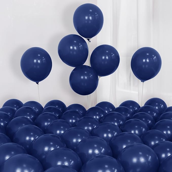Blue and Green Balloon Garland Kit, 134Pcs Navy Blue,Dark Green,Macaron Blue Balloon Arch Kit for Birthday Dinosaur Party Jungle Safari Wild Baby Shower Graduation Decorations
