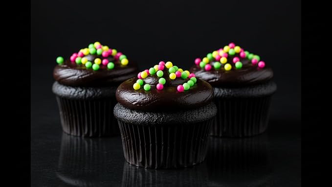 NCS Neon Pink, Yellow & Green (Under Blacklight) 4mm Edible Sugar Pearls Sprinkles – Cupcake, Cake, Cookie & Baking Decorations, 7 oz