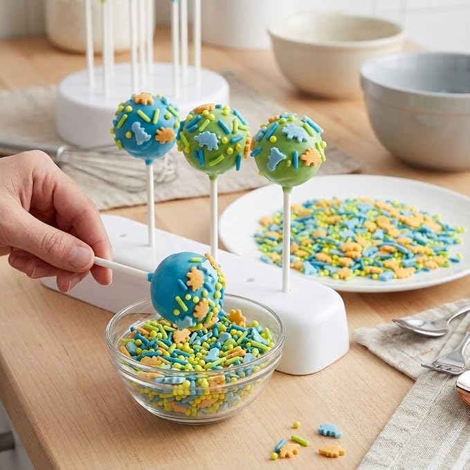 Manvscakes, Dinosaur Sprinkles for Baking, No Artificial Dyes, Natural Colors, Dino Cake Decorations, Nut and Gluten Free, Cupcake Toppings, 3oz
