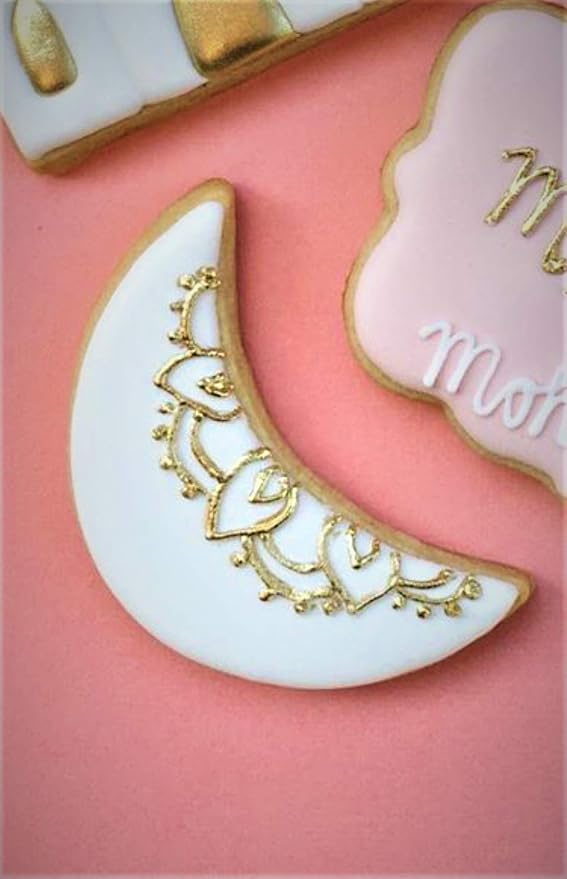 Ann Clark Crescent Moon Cookie Cutter 3" Made in USA | America's Largest Cookie Cutter Maker, Perfect Size and Shape, Food-Safe American Steel, Family Owned Since 1989