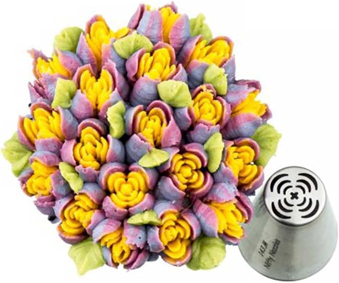 Nifty Nozzles Mini Russian 13 pc Piping Tip Set, Sugar and Crumbs
