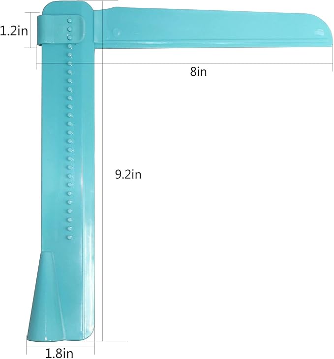 Adjustable Cake Scraper Icing Smoother - Beginners Frosting Decorating Tools Supplies Set - with Plastic Pastry Comb Pcs for Edge Corner Design